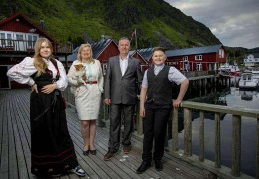 Kraemmervika Havn Ballstad Extérieur photo